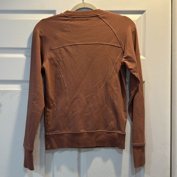 Lululemon Scuba Crew Sweatshirt Spiced Chai 2 - Picture 8 of 9